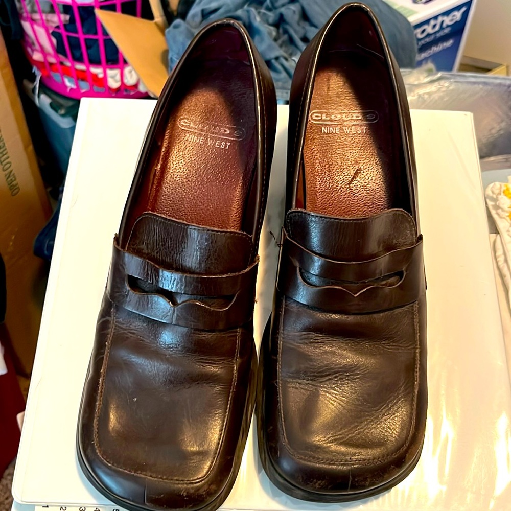 Cloud Nine West Dark Brown Loafers